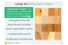 Posa battiscopa in legno fai da te