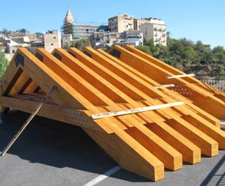 Dimensioni travi in legno per tettoia