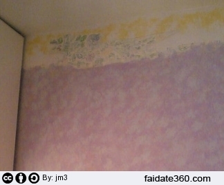 Dipingere parete effetto spugnato