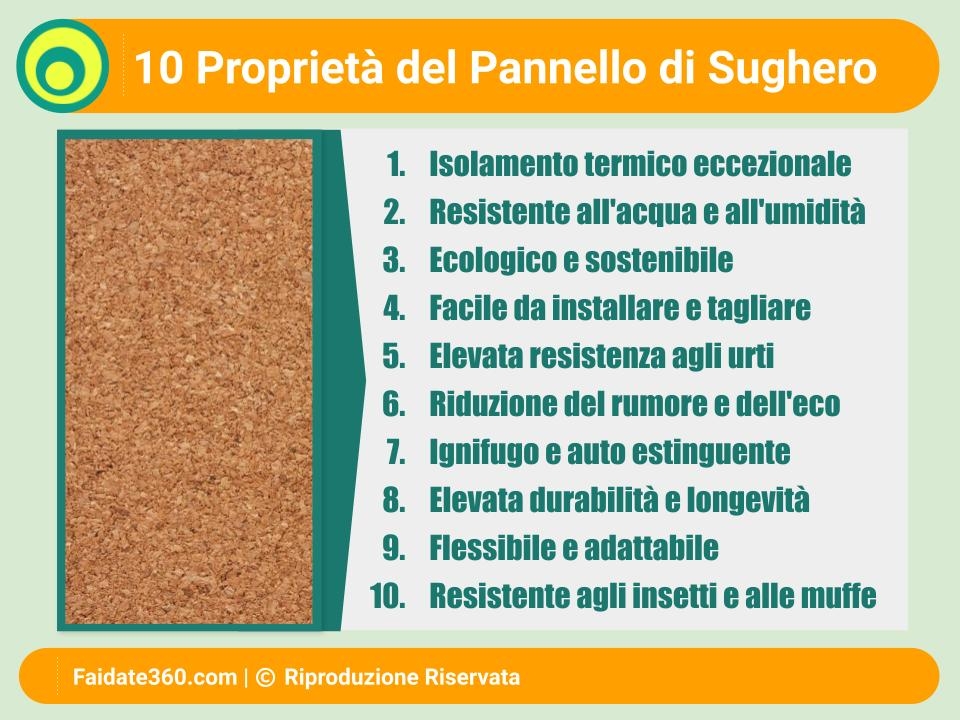 Pannelli di sughero: vantaggi, tipologie e applicazioni